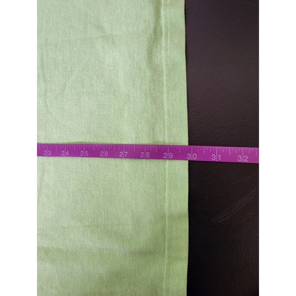 Brooks Brothers 346 Polo Mens Large Green Solid Purple Logo Short Sleeve Shirt - Picture 6 of 9